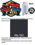 RAL7021 Black Grey GLOSS ENAMEL Touch Up Bottle 50ml