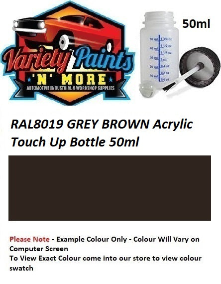 RAL8019 GREY BROWN Acrylic Touch Up Bottle 50ml