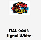 RAL 9003 Signal white Custom Mixed Spray Paint 