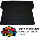 GREY NBR UNIVERSAL BOOT MAT - 143.5 x 117cm