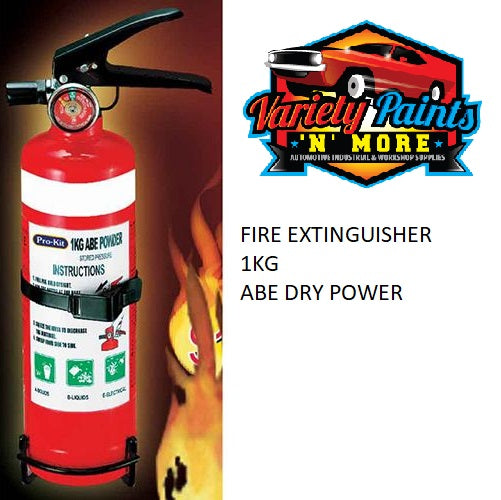 FIRE EXTINGUISHER - 1KG ABE DRY POWER