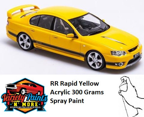 RR Rapid Yellow FORD Acrylic Aerosol 300 Grams