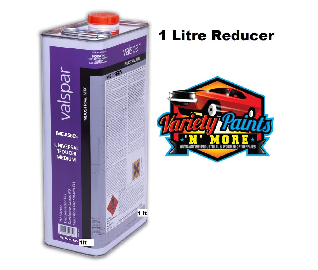 Valspar Industrial Reducer / Thinner  Uni RS605 Medium 1 Litre RS605-001