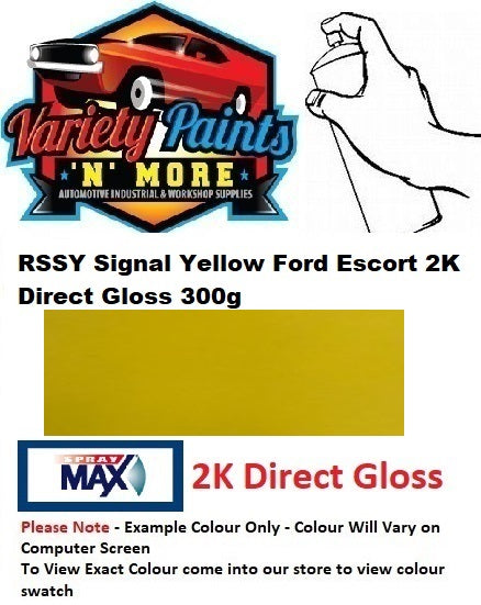 RSSY Signal Yellow Ford Escort 862 2K Direct Gloss 300g