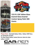 Y23 R U OK Yellow Gloss Enamel Gloss Enamel Custom Spray Paint 300 Grams 