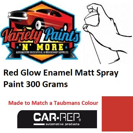 Lollipop Red Glow Enamel Gloss Spray Paint 300 Grams