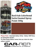 Red Oak Colorbond Satin Enamel Spray Paint 300g