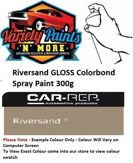 Riversand GLOSS Colorbond Spray Paint 300g