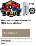 Riversand SATIN Colorbond Paint 50ML Bottle with Brush 