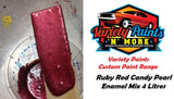 Ruby Red Candy Pearl Enamel Mix 4 Litres
