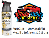 RustOLeum Universal Flat Metallic Soft Iron 312 Gram