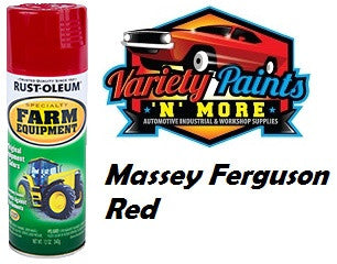 RustOleum Massey Ferguson Red Enamel Farm & Implement Enamel Spray Paint 340 Gram **SEE NOTES
