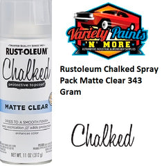 Rustoleum Chalked Spray Pack Matte Clear 343 Gram