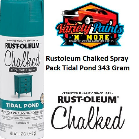 Rustoleum Chalked Spray Pack Tidal Pond 343 Gram *