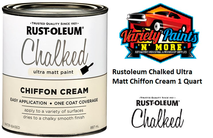 Rustoleum Chalked Ultra Matt Chiffon Cream 887ML