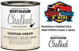 Rustoleum Chalked Ultra Matt Chiffon Cream 1 Quart 