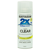 RustOleum 2X Satin Clear Ultracover Spray Paint