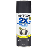 RustOleum 2X Flat Black Ultracover Spray Paint