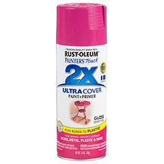 RustOleum 2X Gloss Berry Pink Ultracover Spray Paint 340 Grams