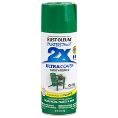 RustOleum 2X Gloss Meadow Green Ultracover Spray Paint 340 Grams