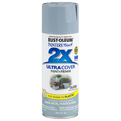 RustOleum 2X Gloss Winter Grey Ultracover Spray Paint