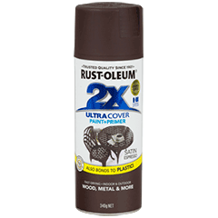RustOleum 2X Satin Espresso Ultracover Spray Paint  340 Grams