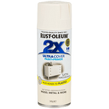 RustOleum 2X Satin Heirloom White Ultracover Spray Paint Variety Paints N More Wangara W.A 
