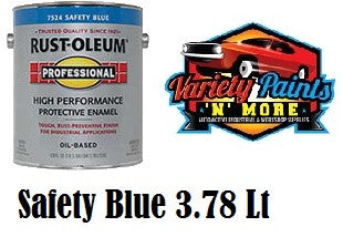 Rustoleum Safety Blue Professional Enamel Paint 3.78 Litre