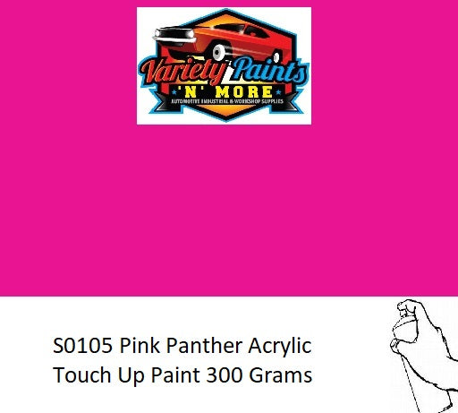 S0105 Pink Panther Acrylic Gloss Touch Up Paint 300 Grams