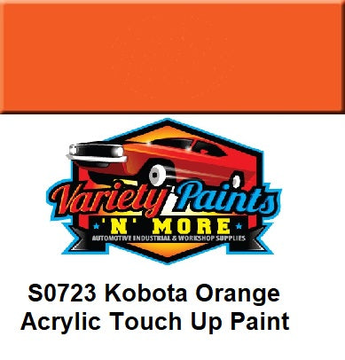S0723 Kobota Orange Acrylic Touch Up Paint 300 Gram Aerosol