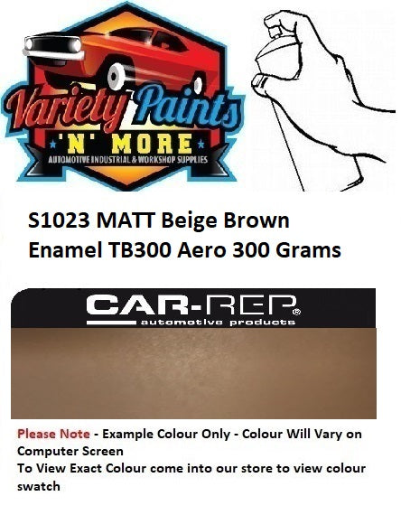 S1023 Matt Beige Brown MATT Acrylic Spray Paint 300g