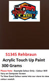 S1345 Rehbraun (Red Brown)  Acrylic Touch Up Paint 300 Grams 