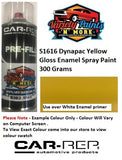 S1616DY Dynapac Yellow Enamel Spray Paint 300 Grams 