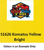 S1626 Komatsu Bright Yellow  4 Litres Quick Dry Enamel TB300 Valspar Enamel 