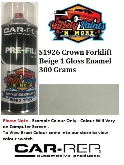 S1926 Crown Forklift Beige 1 TB320 Gloss Enamel 300 Grams