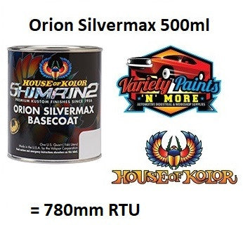S2-BC02 ORION SILVERMAX SHIMRIN2  House of Kolor 500ml