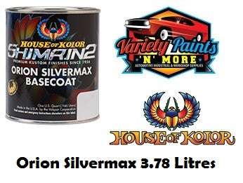 S2-BC02 ORION SILVERMAX SHIMRIN2  House of Kolor 3.78 Litres