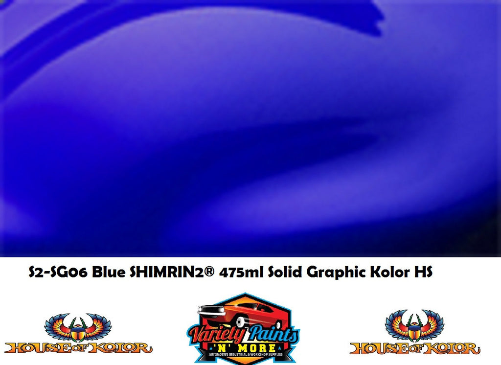 Solid Graphic Kolor HS Blue SHIMRIN2  475ml House of Kolor