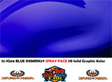Solid Graphic Kolor HS Blue SHIMRIN2  SPRAY PACK 300 Gram House of Kolor