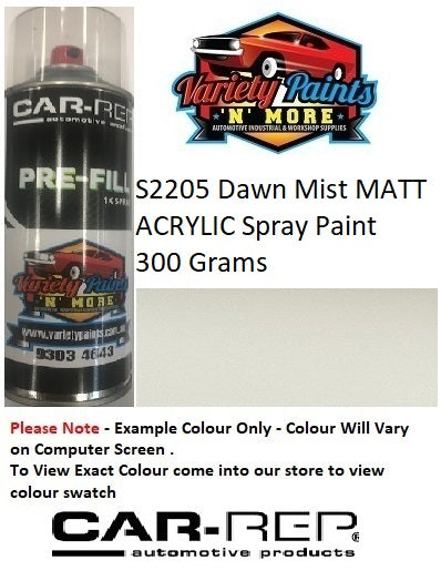 S2205 Dawn Mist MATT Acrylic Spray Paint 300 Grams