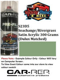 S23D5 Seachange/Rivergrass SATIN Acrylic Aerosol Spray Paint 300 Grams (Dulux Matched)