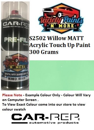 S2502 Willow MATT Acrylic Touch Up Paint 300 Grams
