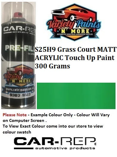 S25H9 Grass Court MATT Acrylic Touch Up Paint 300 Grams