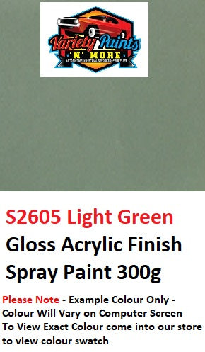 S2605 Light Green Acrylic Touch Up Paint 300 Grams