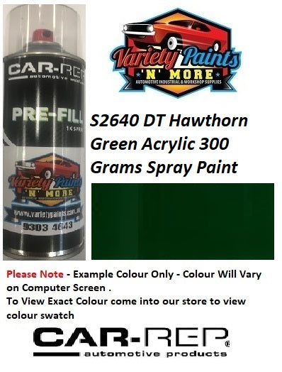 S2640 DT Hawthorn Green Acrylic Gloss 300 Grams Spray Paint