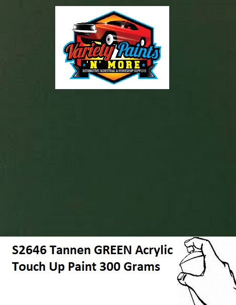 S2646 Tannen GREEN Acrylic Touch Up Paint 300 Grams