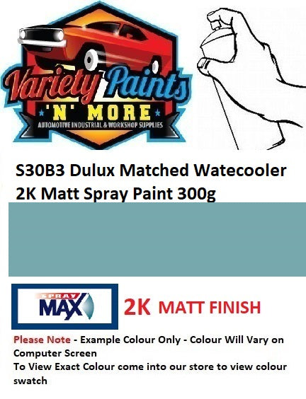 S30B3 Dulux Matched Watecooler 2K Matt Spray Paint 300g