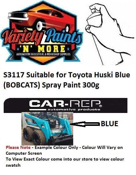 S3117 HUSKI BLUE 2K Suitable for Toyota (BOBCATS) Spray Paint 300g