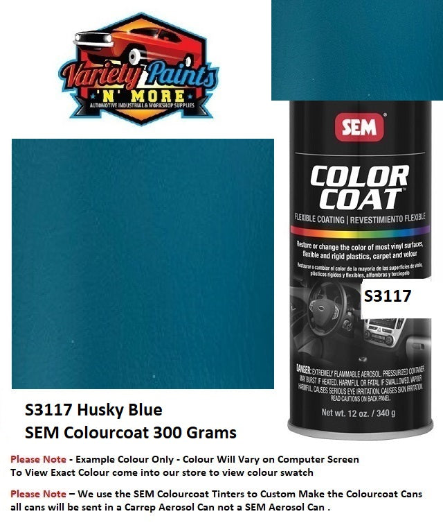 S3117 Husky Blue Colourcoat Vinyl Aerosol 300 Grams