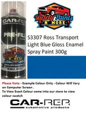 S3307 Ross Transport Light Blue Gloss Enamel Spray Paint 300g